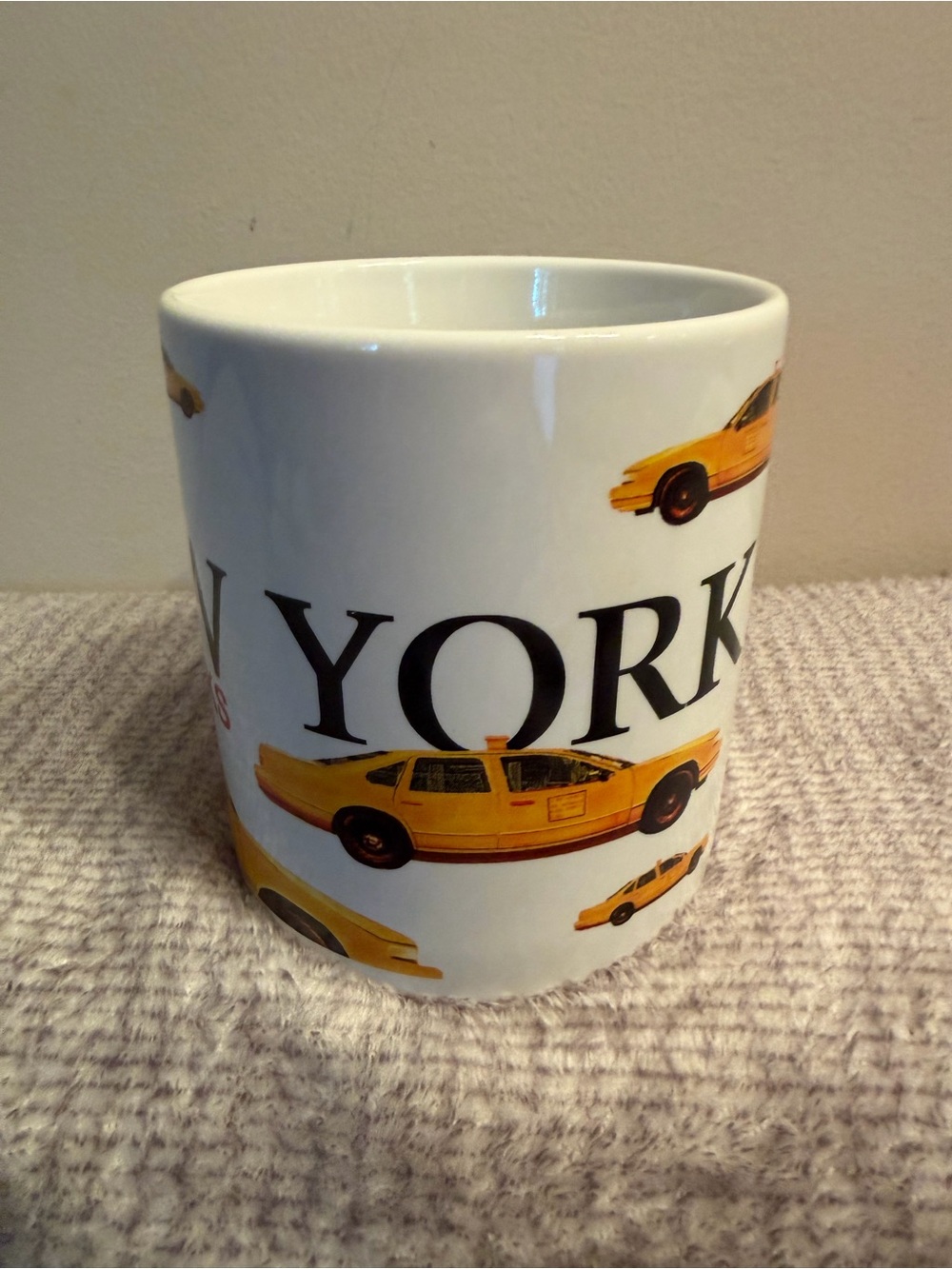 Starbucks New York Taxi Mug 2001 Barista Series